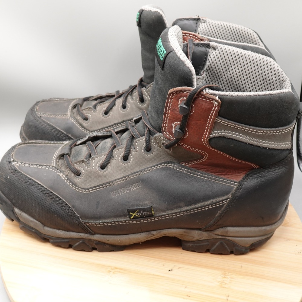 Hytest Boots Men 13 Black Poron XRD Comp Toe Waterproof Leather SafetyToe K12250